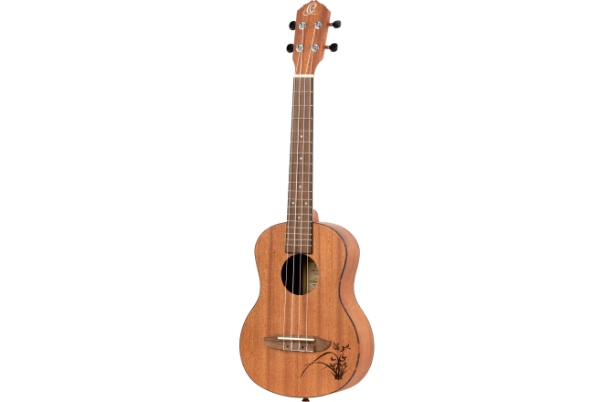 Ululele tenor Ortega Tenor Ukulele - Bonfire Series - laser engraved