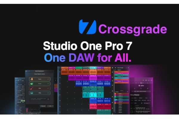 Studio One Pro 7 Crossgrade Perpetual License