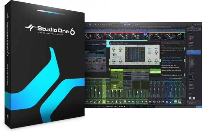 Upgrade Licență Educațională DAW Presonus Studio One 6 Professional EDU upgrade from Professional/Producer License
