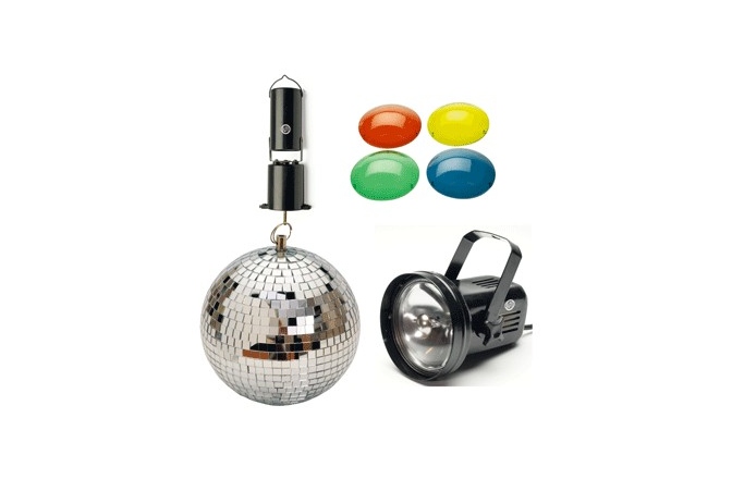 US Blaster USB 9540 / Set glob + lumini + spot
