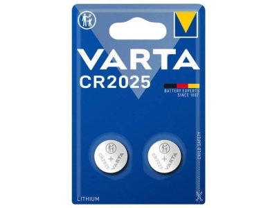 Baterie buton litiu CR2025, 3V, 157mAh, 2buc