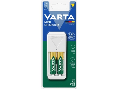 Mini Charger 57656 AA/AAA NiMH + 2 acumulatori AA 2100mAh