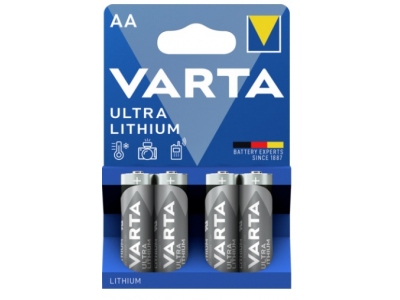 Ultra Lithium AA (R6) Set 4