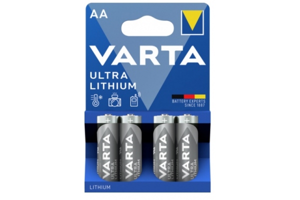 Ultra Lithium AA (R6) Set 4
