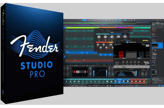 Versiune educațională DAW multi Fender Studio Pro Site License Full Version Multi