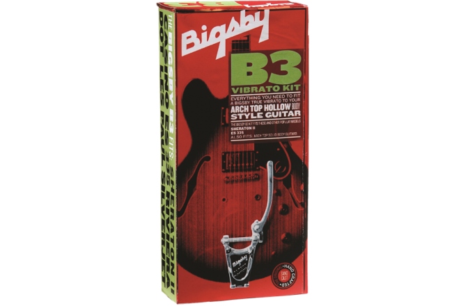 Vibrato Kit Big Bends Bigsby B3 Vibrato Kit Polished Aluminum