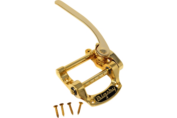 B5 Vibrato Tailpiece String-Thru Gold