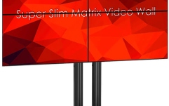 VideoWall 2x2 cu suport Vogels 2x2 mobil ,4 Display-uri SWEDX SDS50K8-01 si Controller VideoWall MXB24VM