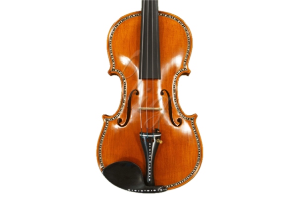 4/4 Gliga Special (maestru), spate intreg, intarsie os si abanos - Copie "Hellier" 1679 4/4 Gliga Special (maestru), spate intreg, intarsie os si abanos - Copie "Hellier" 1679