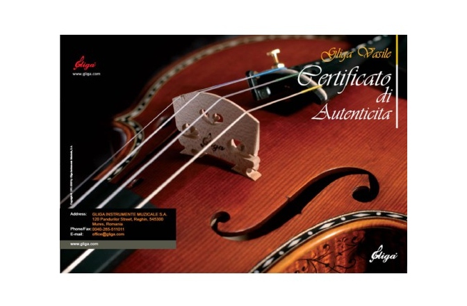 Vioară acustică 4/4 Gliga Vioara 4/4 (maestru) - Model Guarneri