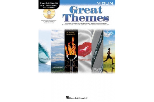 Violin Play-Along: Great Themes