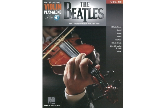 No brand Violin Play-Along Volume 60: The Beatles (Book/Online Audio)