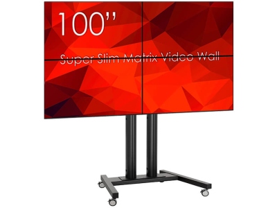 2x2 mobil ,4 Display-uri SWEDX SDS50K8-01 si Controller VideoWall MXB24VM
