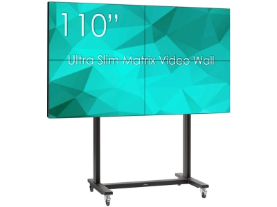 2x2 mobil si 4 Display-uri SWEDX UMX-55K8-01, bezel 3,5mm