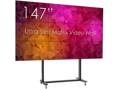 cu baza mobila, 9 Display-uri SWEDX UMX-49K8-1 si Controller / Matrice MXB29VM