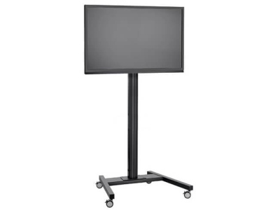 Stand TV podea mobil Vogels T1544 / T1844 / T2044 NEGRU, TV max 200cm diagonala si max 80 kg