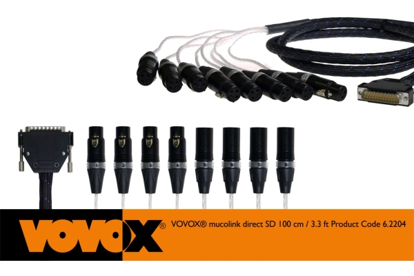 Mucolink direct SD DB25-XLR mix 100