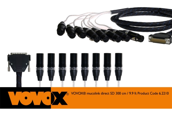 Mucolink direct SD DB25-XLRm 300 Mucolink direct SD DB25-XLRm 300
