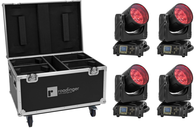 Washlight  FutureLight Set 4x EYE-740 MK2 + Case with wheels