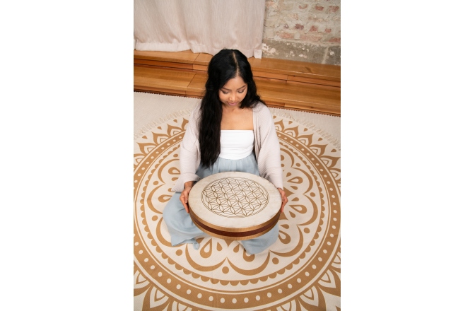 Wave Drum Meinl Flower of Life Wave Drum - 16" / 2x Goat Head