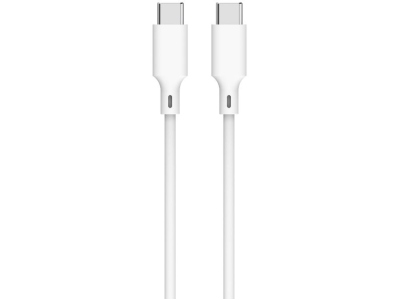 Cablu USB-C - USB-C PD 60W 2m alb la cutie