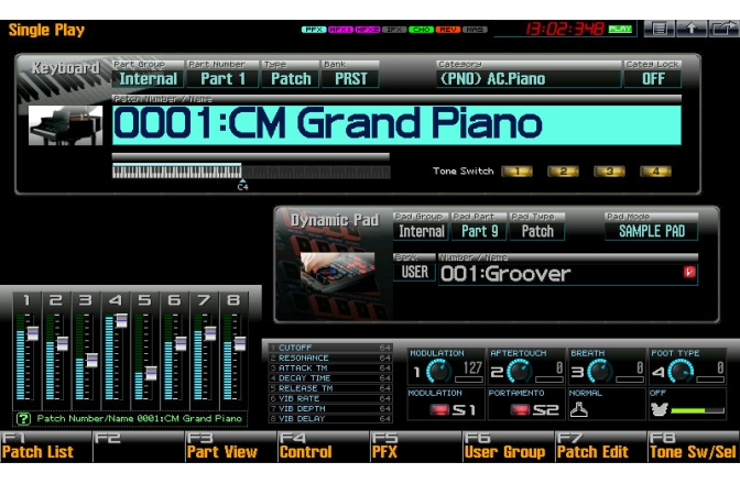 Workstation Roland Fantom G8 - discontinued