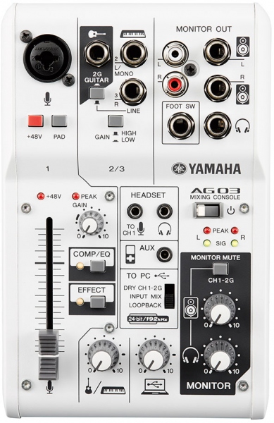 Yamaha AG 03 - Mixer audio - SoundCreation