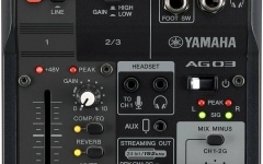 Yamaha AG03 mk2 Black