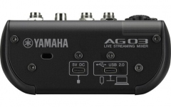 Yamaha AG03 mk2 Streaming Pack Black