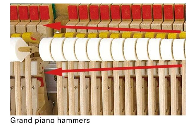 88-key Linear Graded Hammers