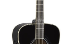 Chitara electro-acustica dreadnought/folk/western Yamaha FG-TA Black
