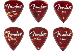 Fender Aero Acrylic Picks 6pcs 1.5mm