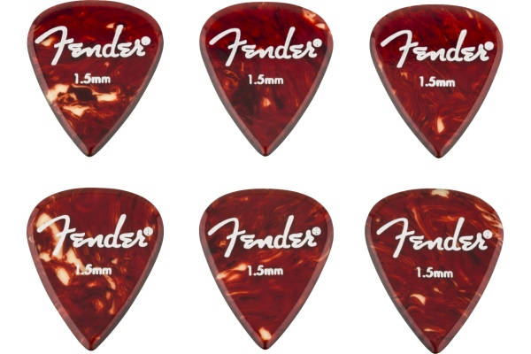 Fender Aero Acrylic Picks 6pcs 1.5mm