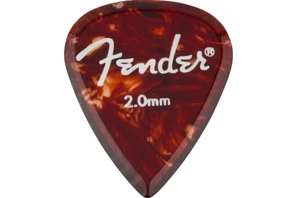 Fender Aero Acrylic Picks 6pcs 2.0mm — 2
