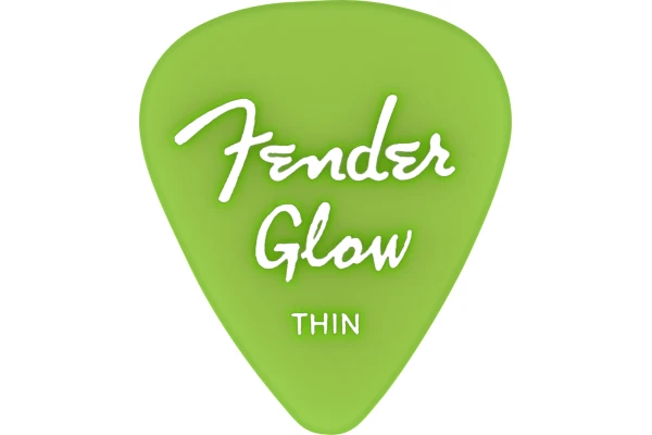 Fender Glow In The Dark 351 Picks 12-Pack — 2