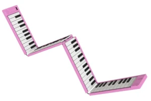Carry-On Folding Piano 88 Pink