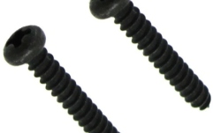 Şurub Fixator/retainer corzi Floyd Rose  FRSRSSBP - String Retainer Screws (2 pcs) - Satin Black