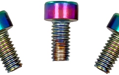 Şuruburi montare Floyd Rose Floyd Rose  FRNCSBCP - Color Stainless Steel Nut Clamping Screws (3 pcs), Burnt Chrome