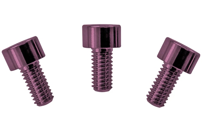 Şuruburi montare Floyd Rose Floyd Rose  FRNCSPKP - Color Stainless Steel Nut Clamping Screws (3 pcs), Pink