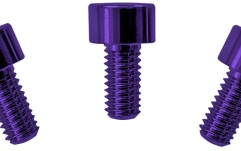 Şuruburi montare Floyd Rose Floyd Rose  FRNCSPLP - Color Stainless Steel Nut Clamping Screws (3 pcs), Purple