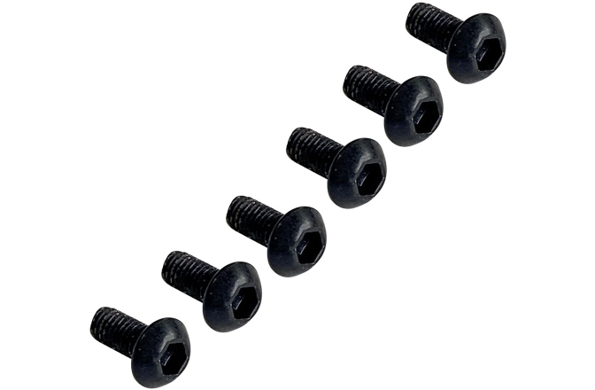 Şuruburi montare Floyd Rose Floyd Rose  FRP1SMSB - 1000 Series Pro Saddle Mounting Screws - 6 pcs. - Black