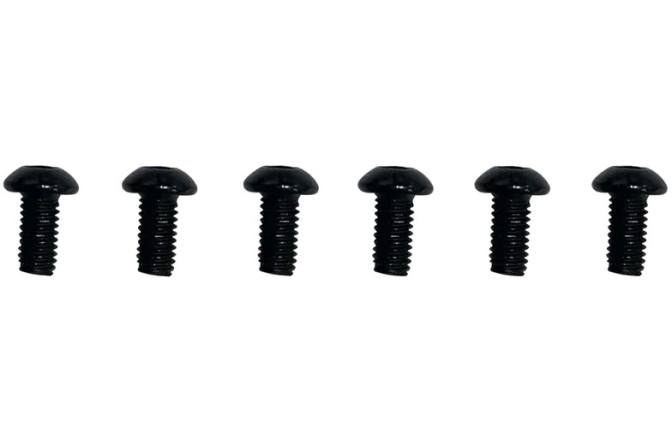 Şuruburi sistem tremolo Floyd Rose  FRXSMSBP - FRX Saddle Mount Screws (6 pcs) - Black