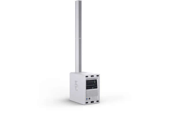 LD Systems MAUI 44 G3 MIX - 4-Way Cardioid Column PA System with Digital Mixer White — 2