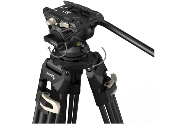 SmallRig AD-01 Heavy-Duty Tripod with Fluid Head 186 cm — 3