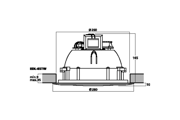 Monacor EDL-65TW — 2