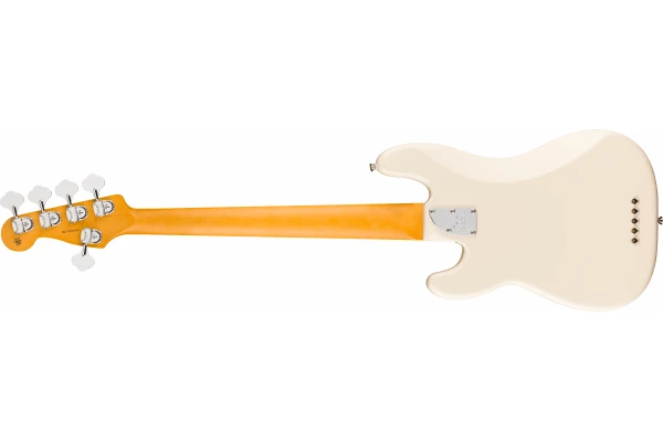 Fender American Professional Precision Bass V Rosewood Fingerboard Olympic White — 2