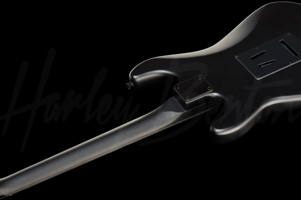 Harley Benton ST-20HSS Satin Black — 2