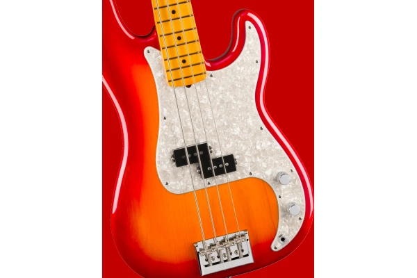 Fender American Professional Precision Bass Maple Fingerboard Aged Cherry Burst — 3