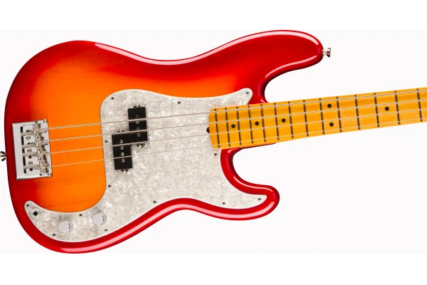 Fender American Professional Precision Bass Maple Fingerboard Aged Cherry Burst — 4