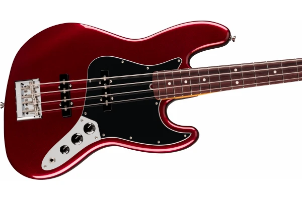 Fender American Professional Jazz Bass Rosewood Fingerboard Oxblood — 4